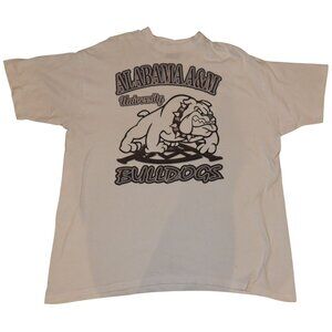 Vintage 90s Alabama A&M University Bulldogs Short Sleeve T-Shirt Men's XXL